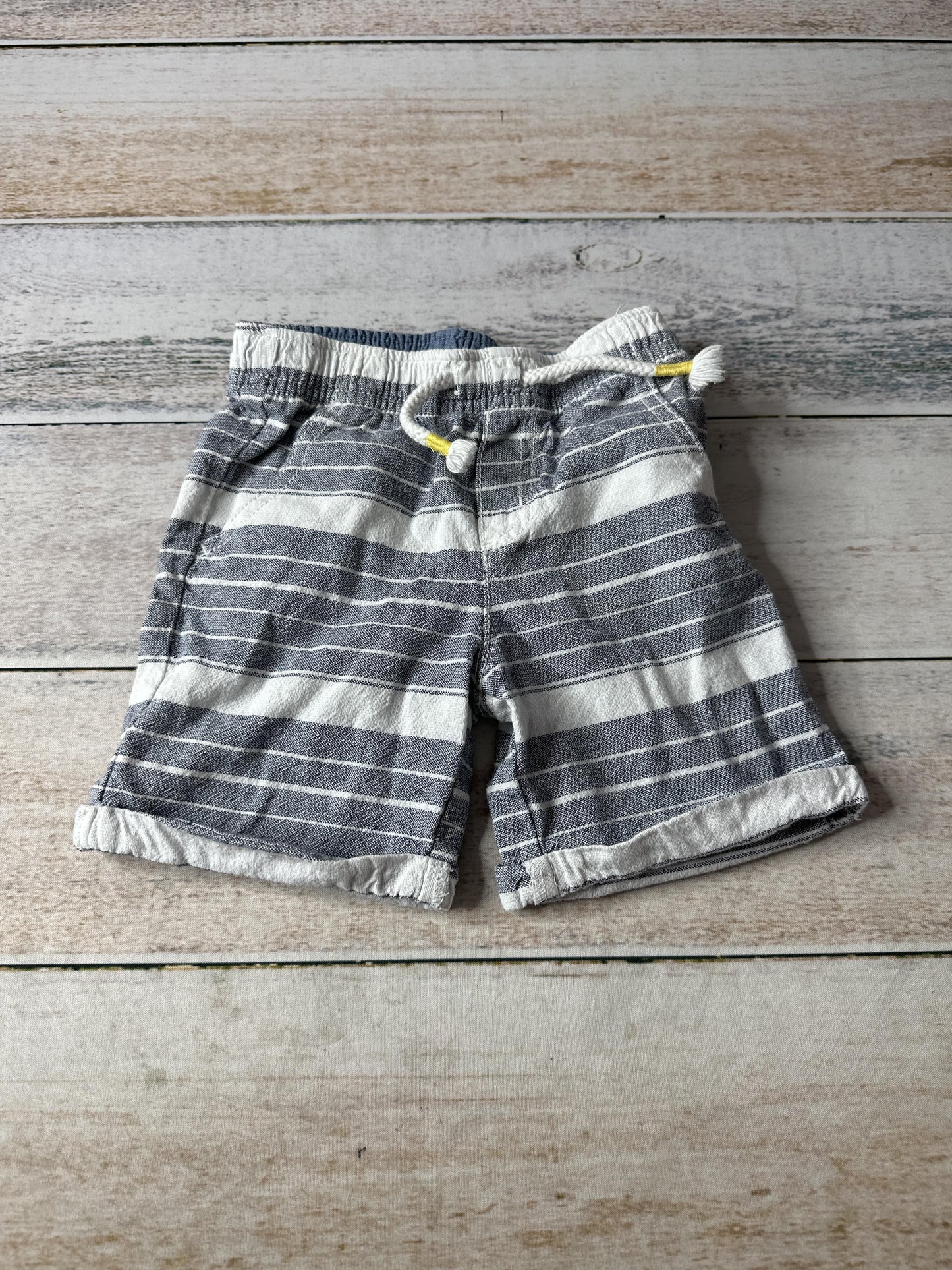 Gymboree Boys Navy Blue | White | Stripe Shorts Size: 18-24 months Navy Blue | White | Stripe