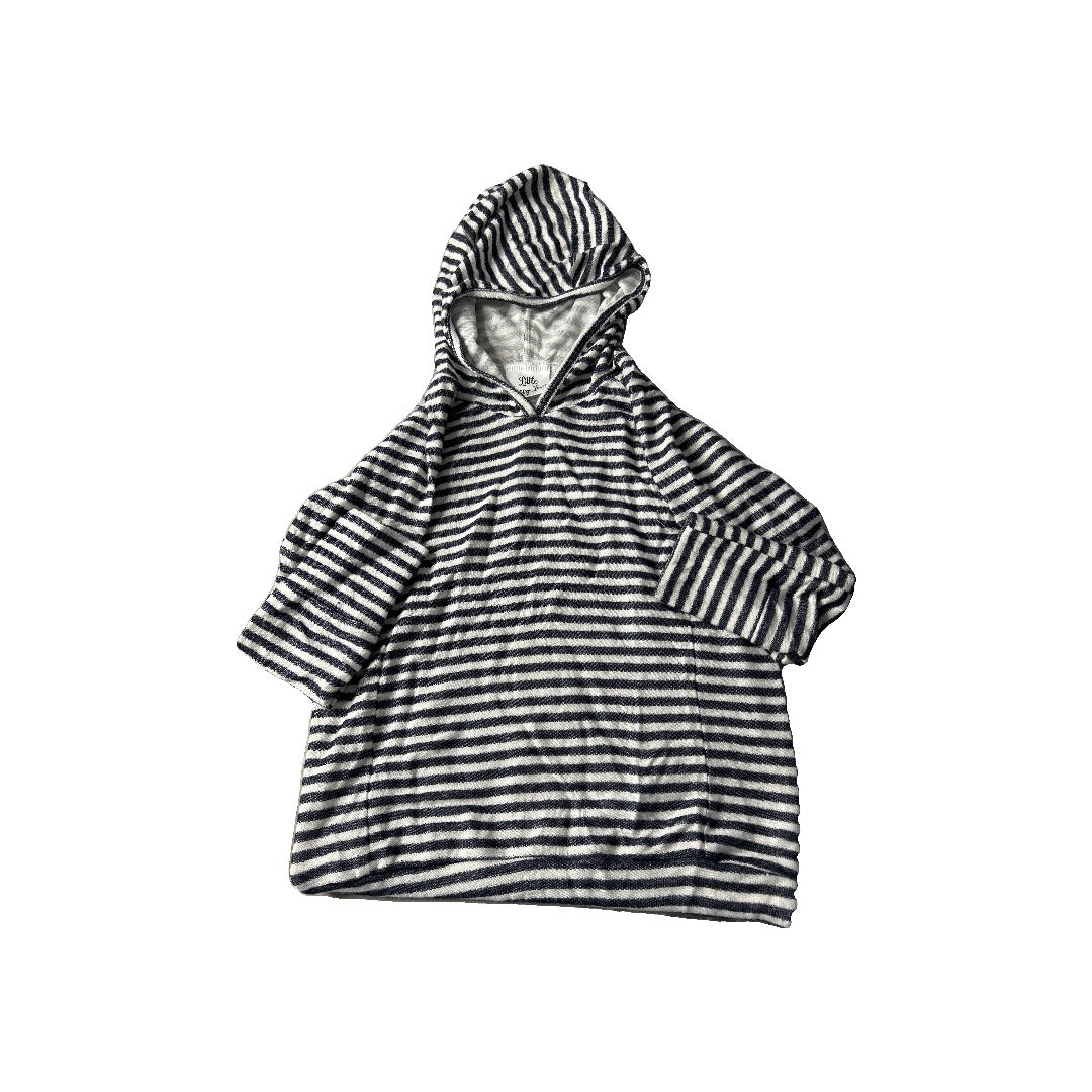 Little Lucca Love Unisex Navy Blue | White | Striped Shirt Size: 6 Navy Blue | White | Striped