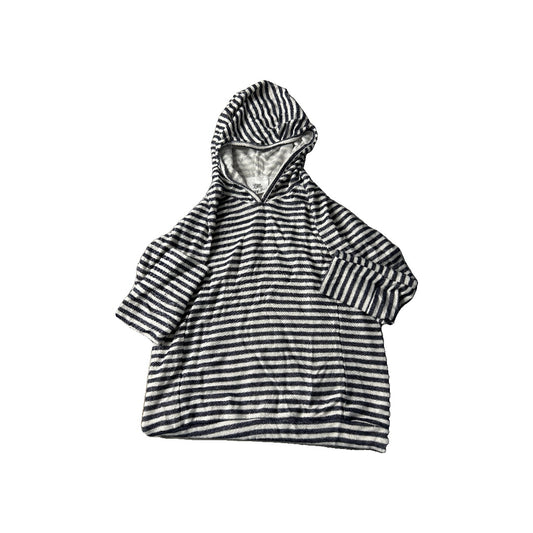 Little Lucca Love Unisex Navy Blue | White | Striped Shirt Size: 6 Navy Blue | White | Striped