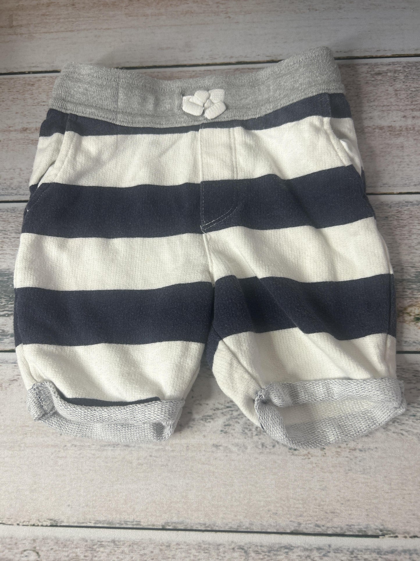 Unisex Navy Blue | White Shorts Size: 2 years Navy Blue | White