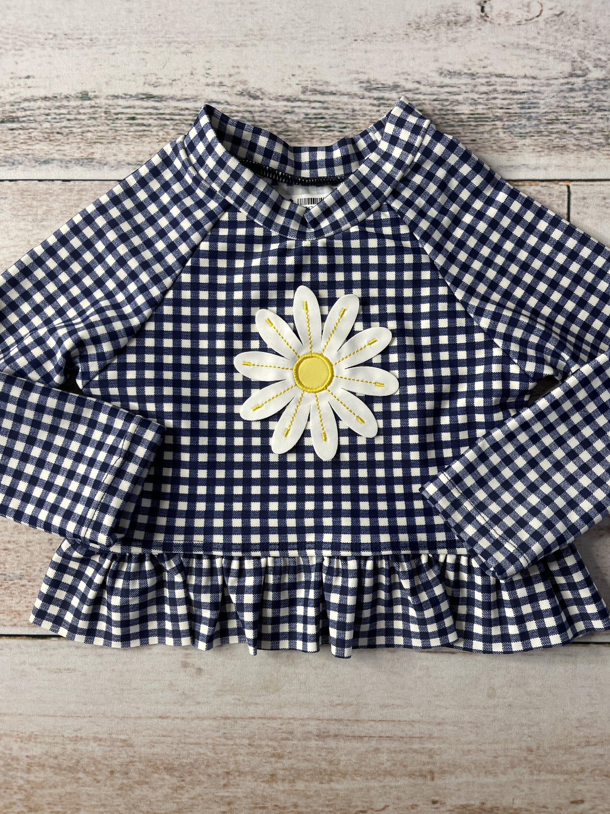 Little Me Girls Navy Blue | White Swimwear Size: 18 months Navy Blue | White
