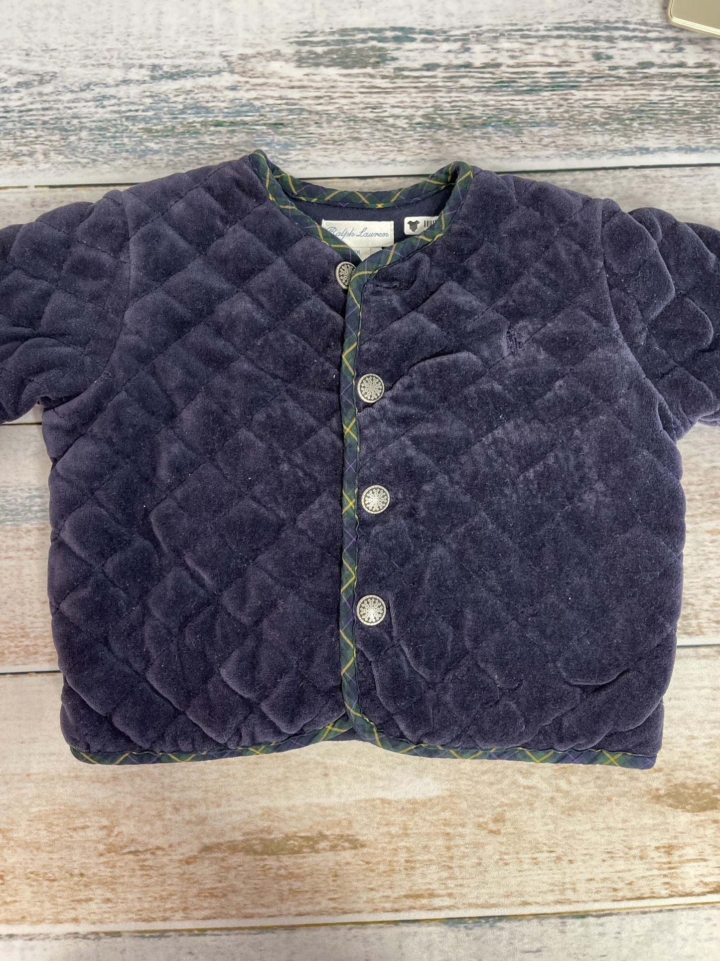 Ralph Lauren Unisex Navy Blue Jacket Size: 9 months Navy Blue