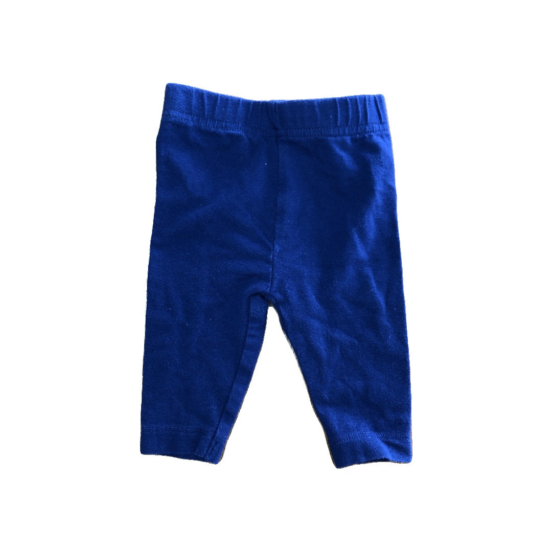 Gerber organic Unisex Navy Blue Pants Size: 3 months Navy Blue
