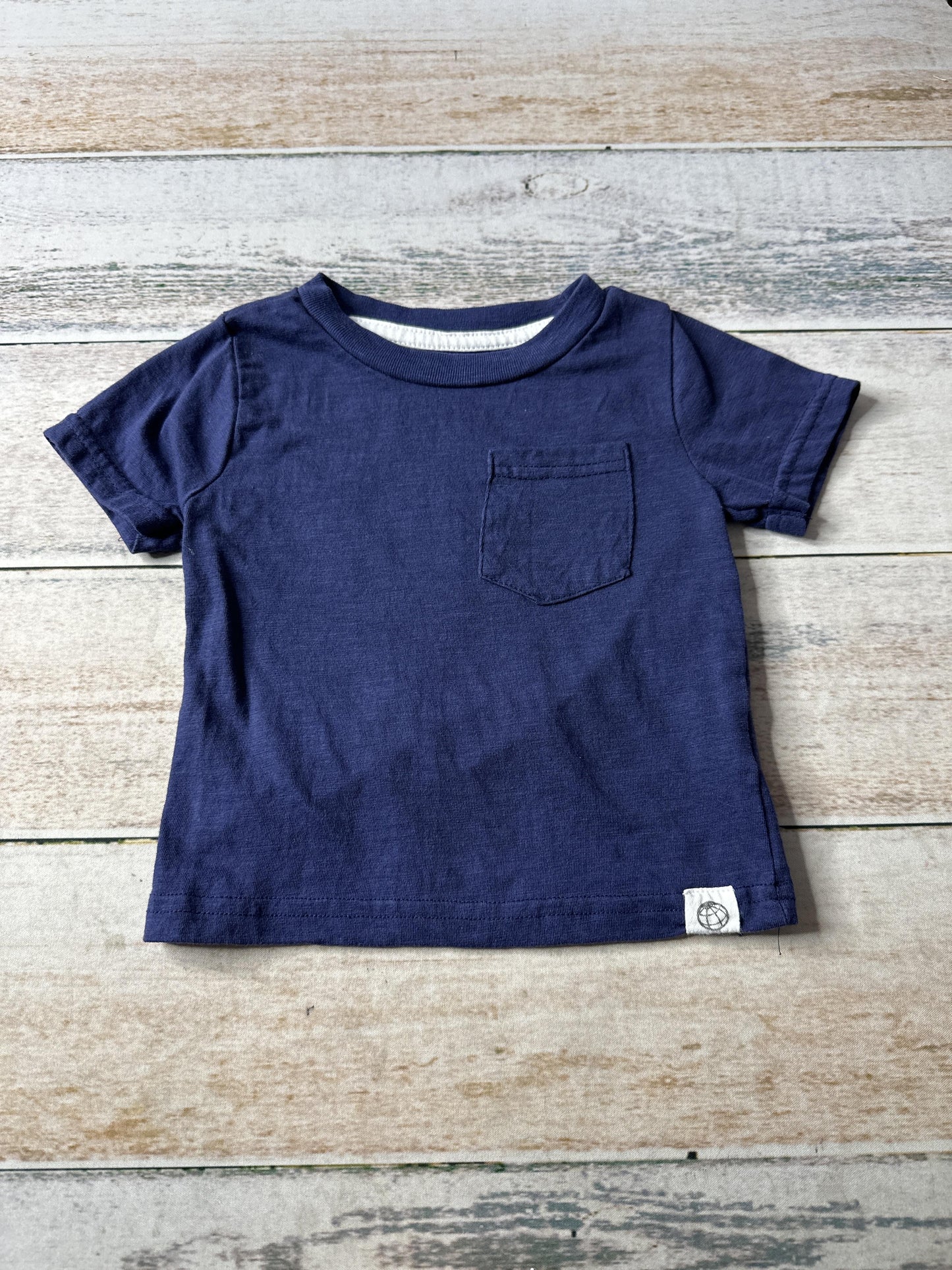 Free Planet Boys Navy Blue T-Shirt Size: 12 months Navy Blue