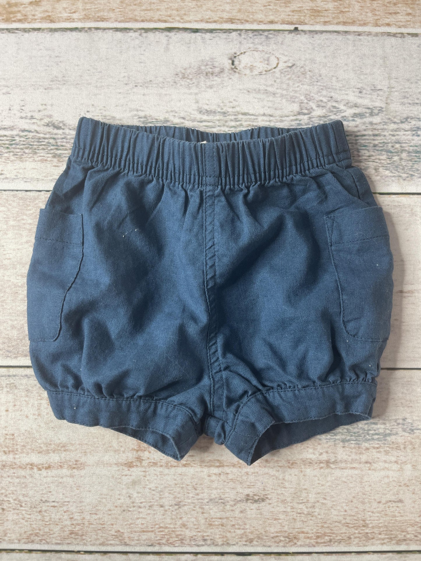 Tea Boys Navy Blue Shorts Size: 6-9 months Navy Blue