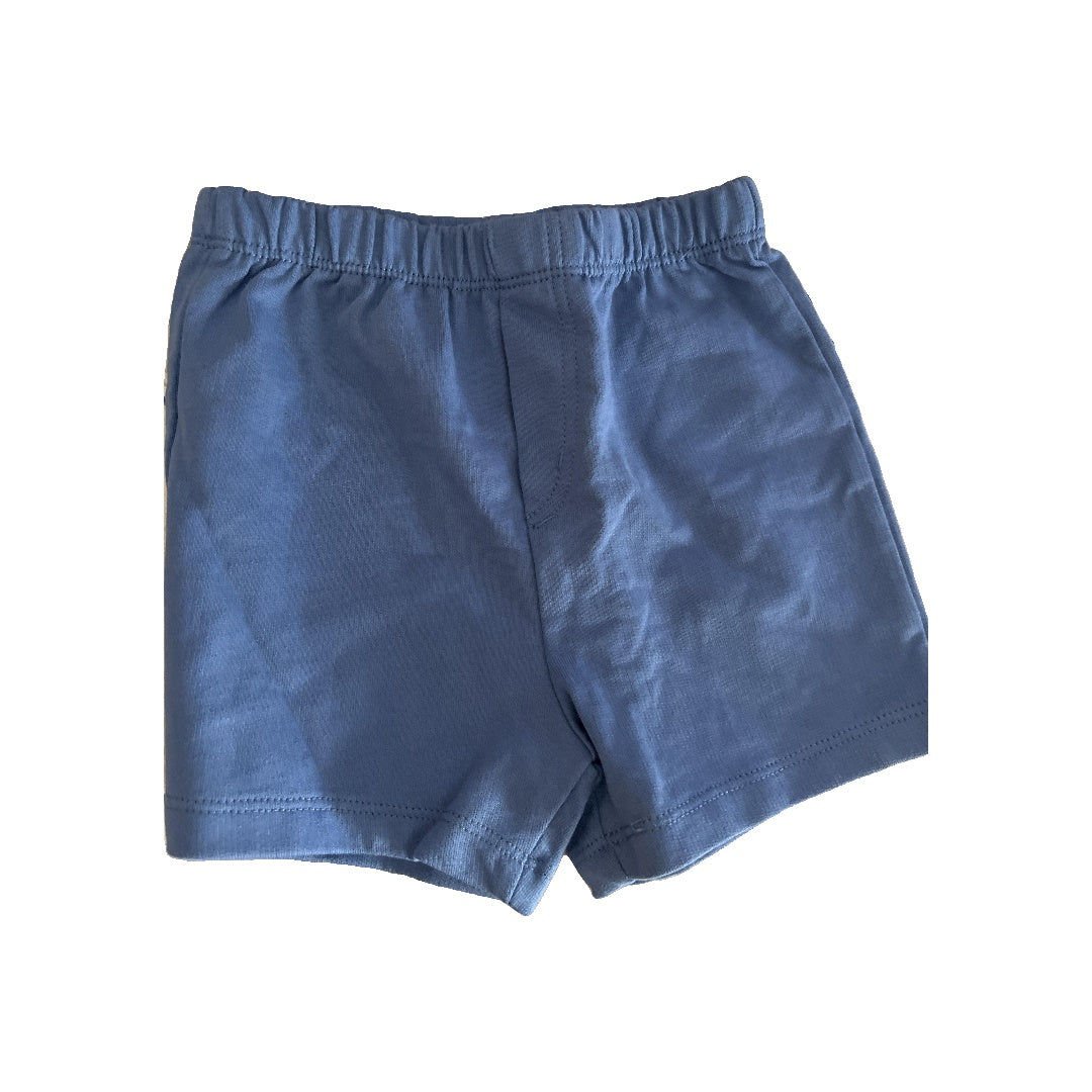 Little Me Boys Navy Blue Shorts Size: 12 months Navy Blue