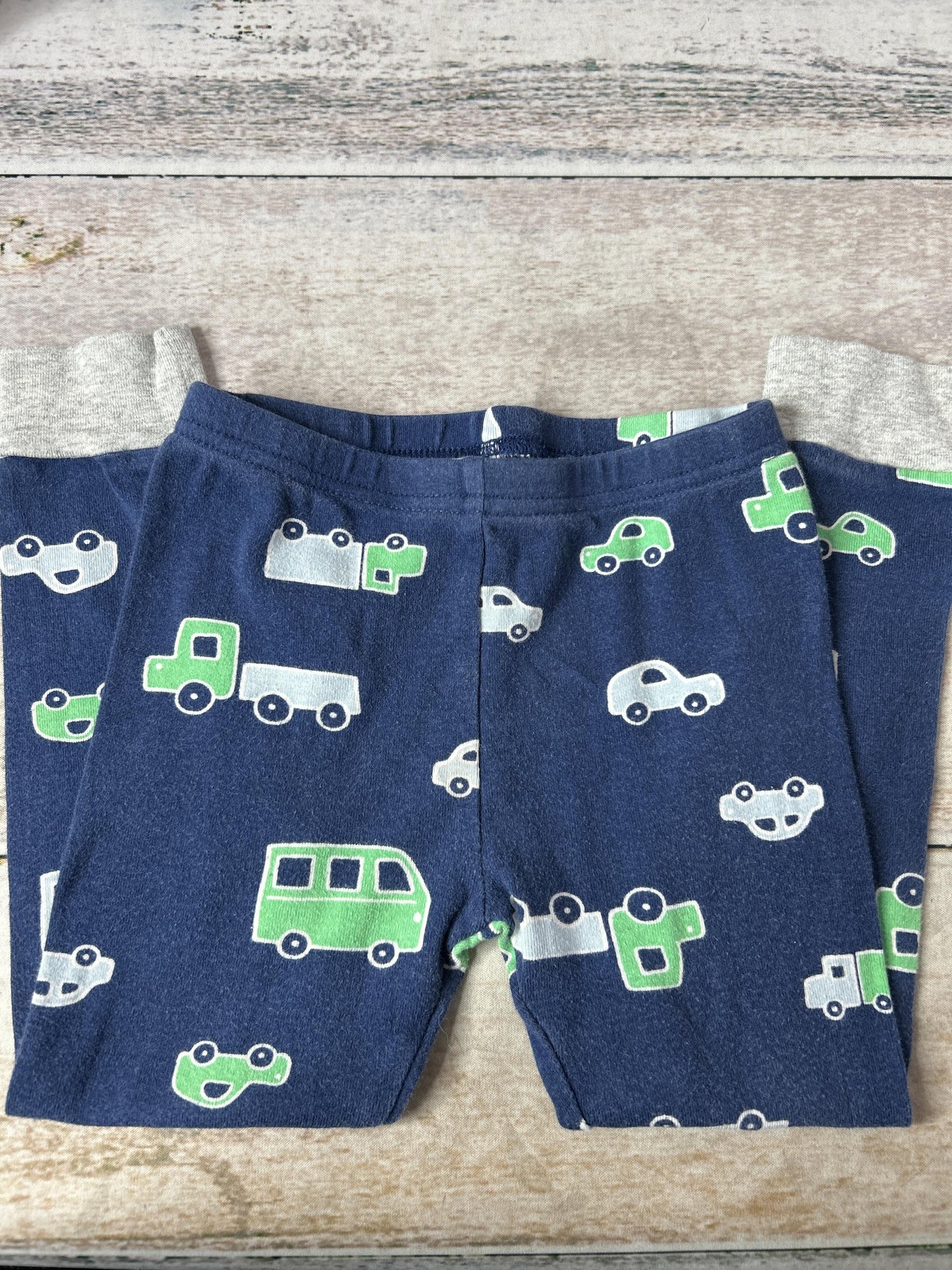 Unisex Navy Blue Pajamas Size: 3T Navy Blue