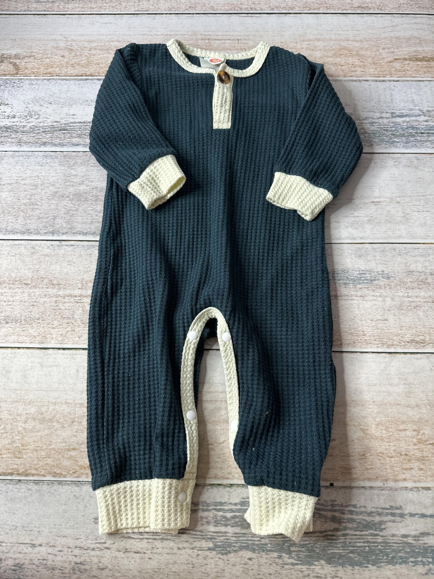 Mama Siesta Boys Navy Blue Long Sleeve Outfit Size: 12-18 months Navy Blue