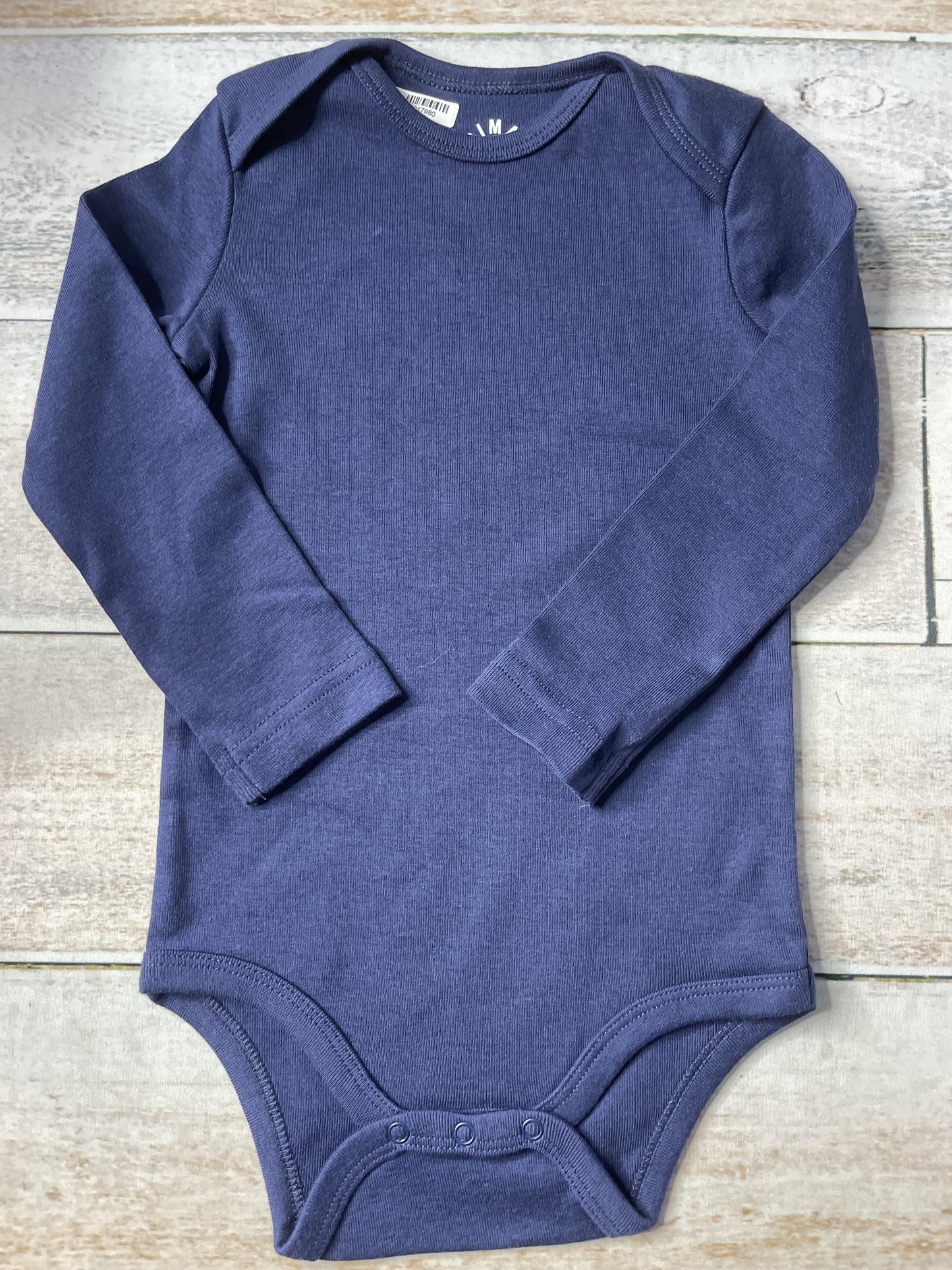 Primary Boys Navy Blue Onesie Size: 12-18 months Navy Blue