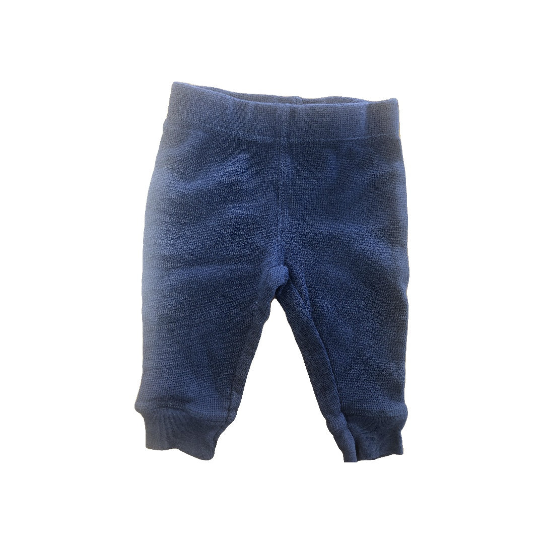 Leveret Boys Navy Blue Pants Size: 3 months Navy Blue