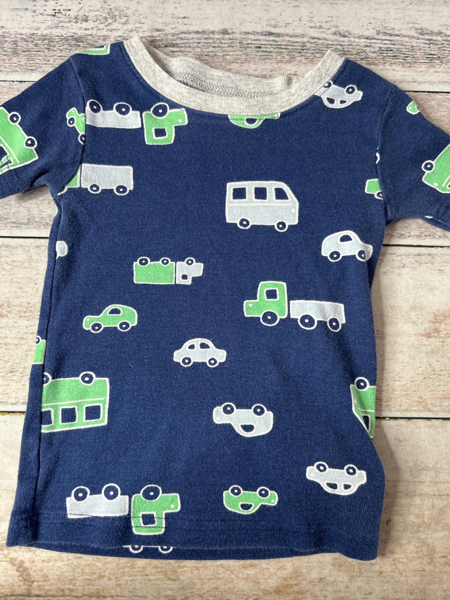 Unisex Navy Blue Pajamas Size: 3T Navy Blue