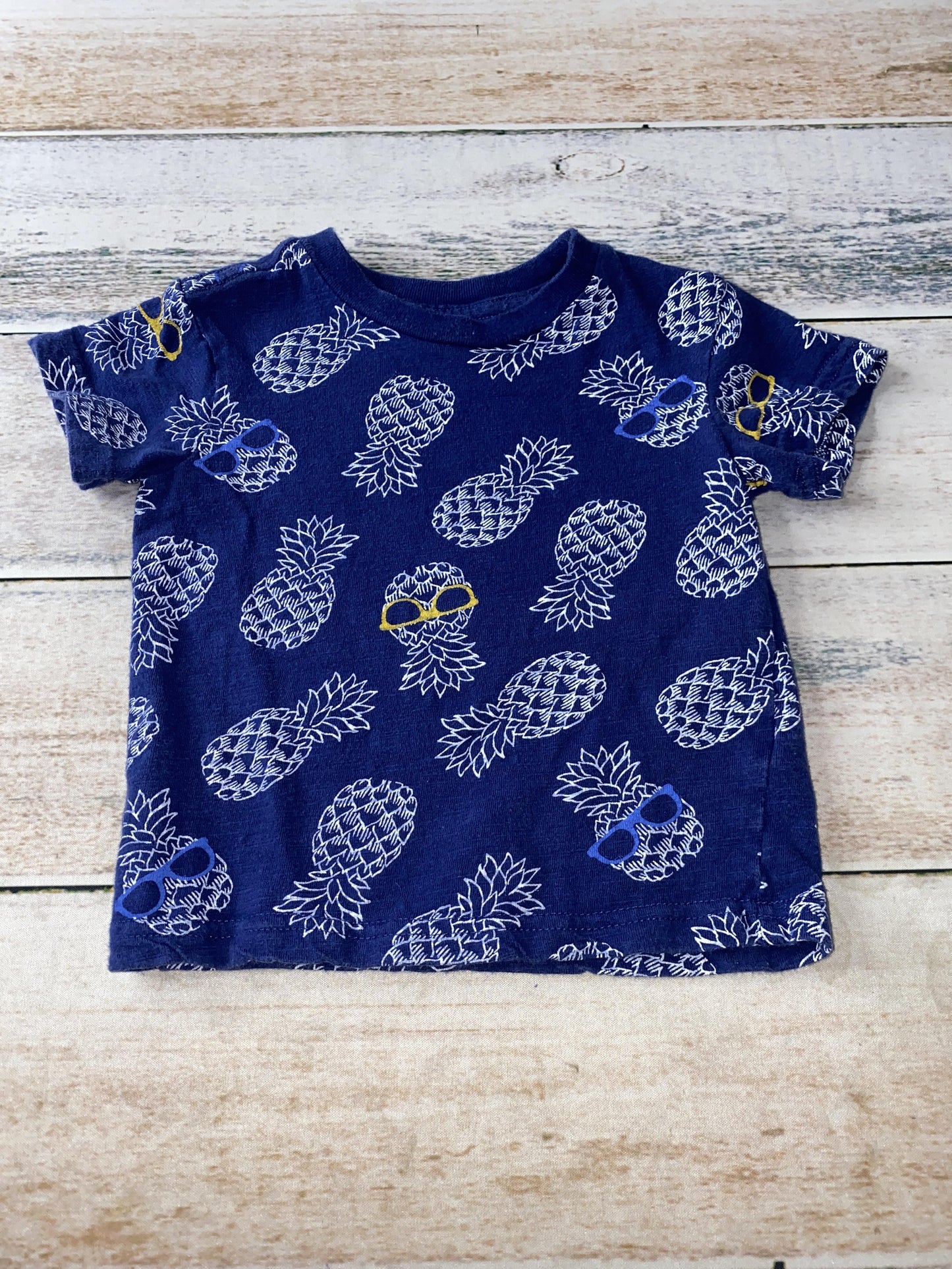 Little Me Unisex Navy Blue T-Shirt Size: 18 months Navy Blue
