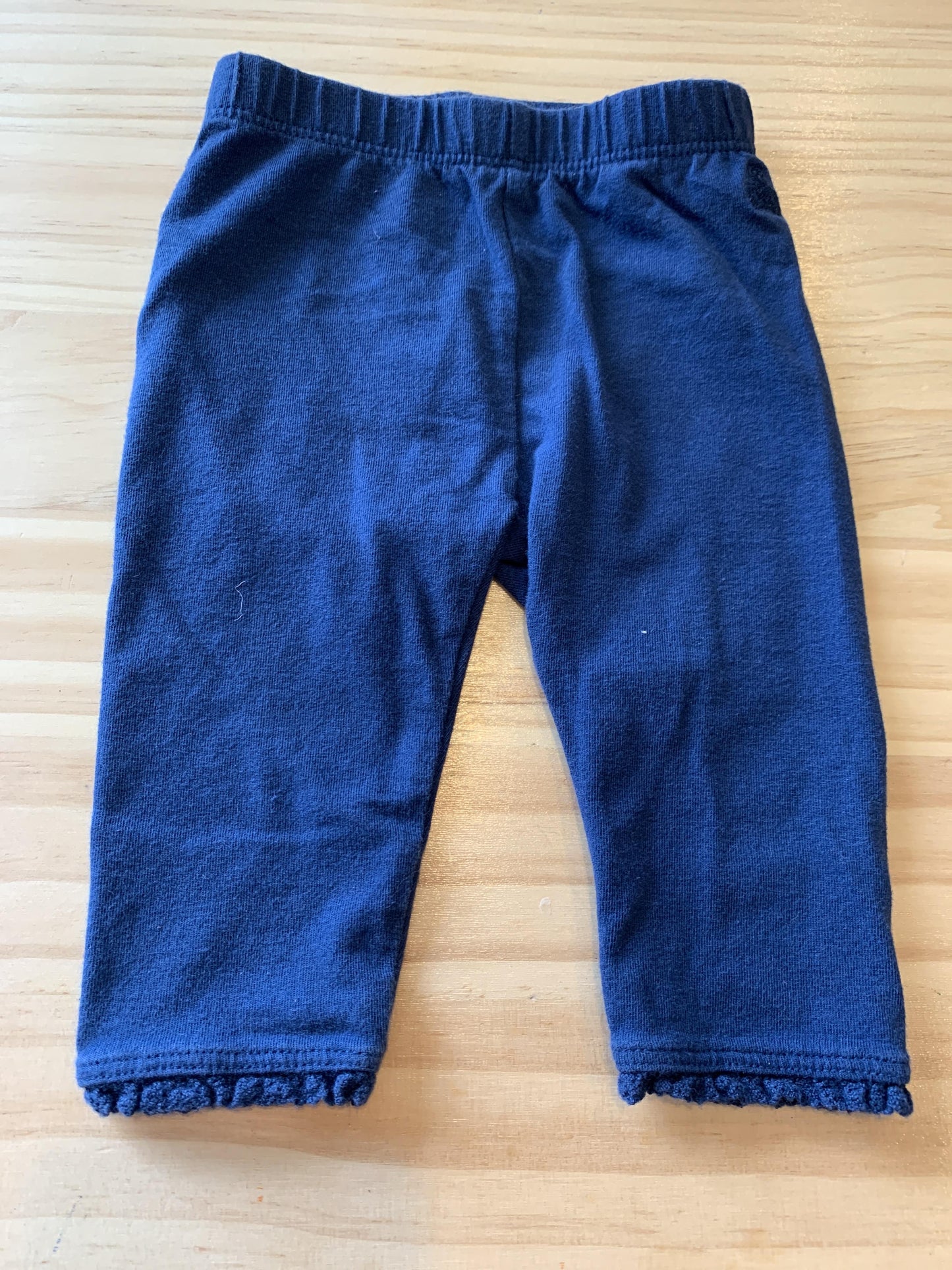 Girls Navy Blue Pants Size: 0-3 months Navy Blue