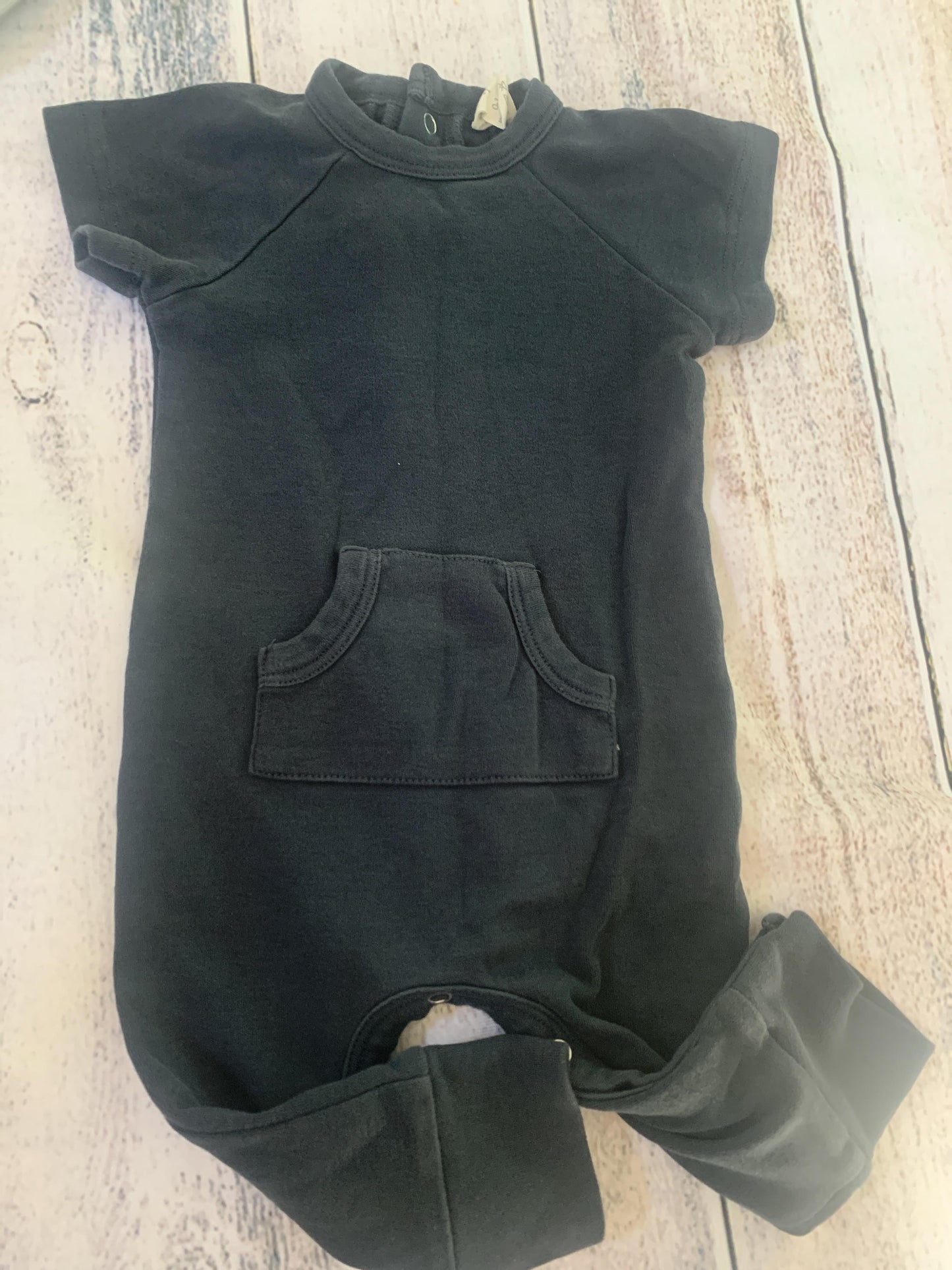 Kate Quinn Unisex Navy Blue Romper Size: 0-3 months Navy Blue