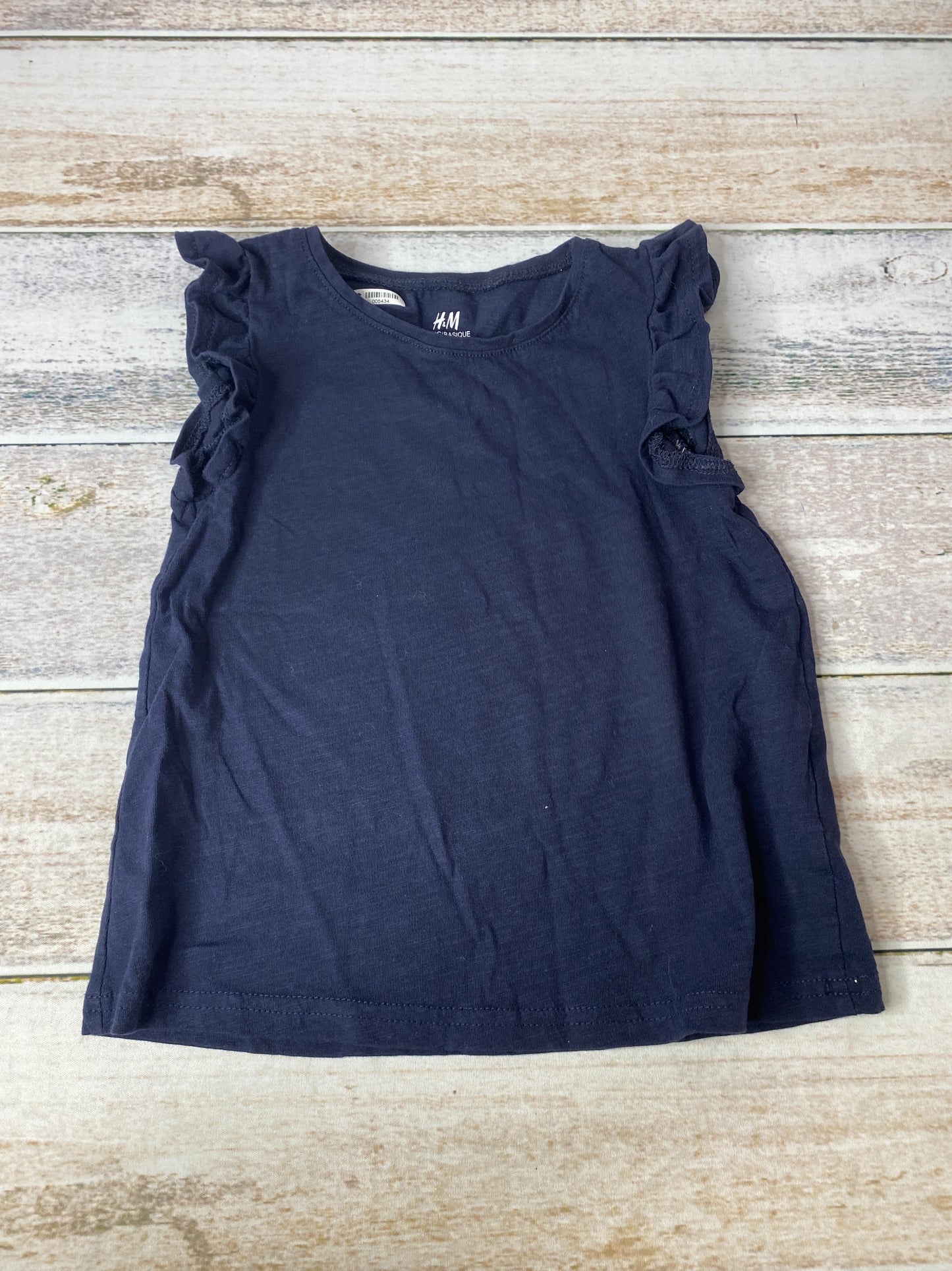 H&M Boys Navy Blue Shirt Size: 5-6 Years Navy Blue