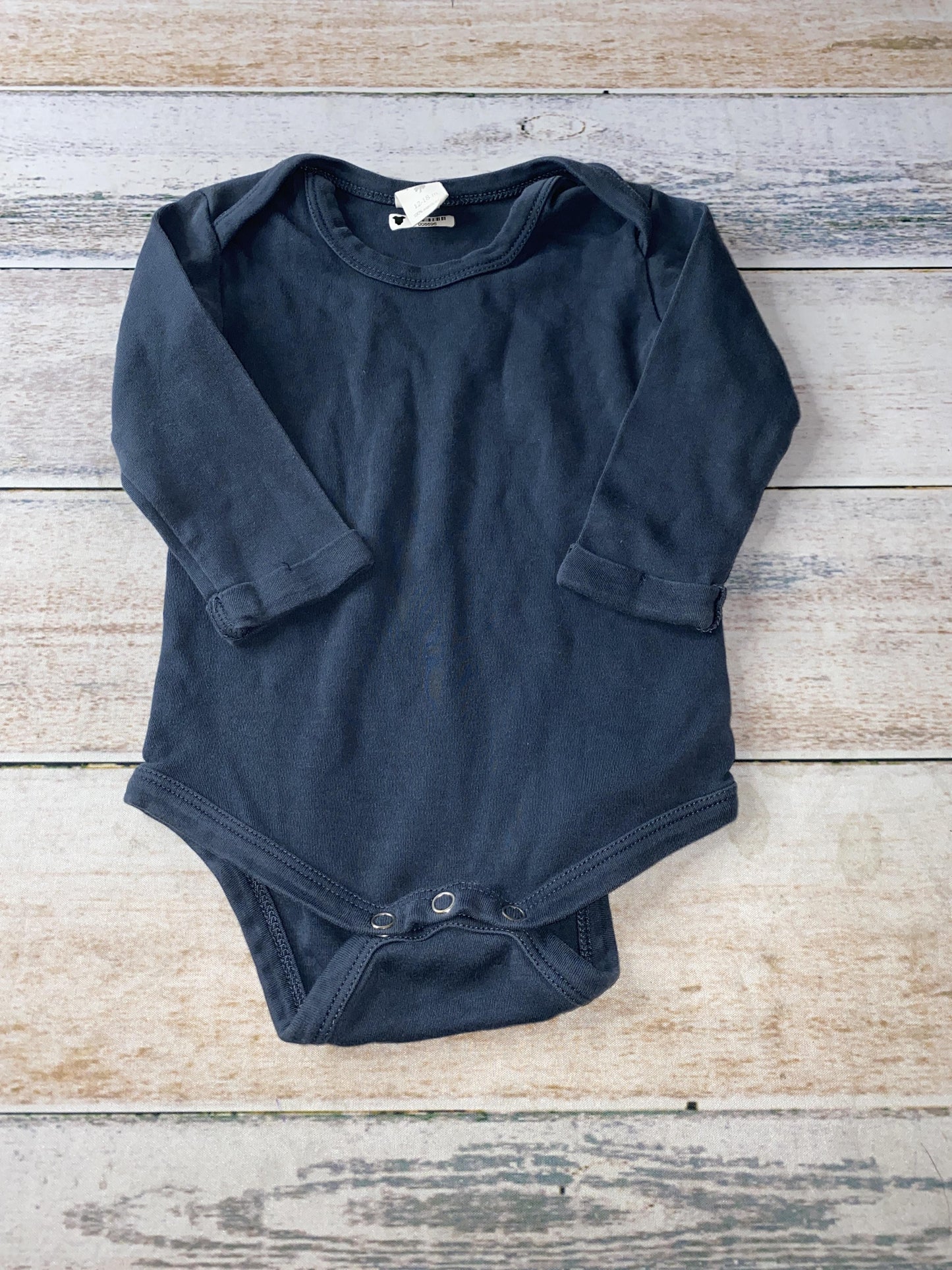 Kate Quinn Boys Navy Blue Onesie Size: 12-18 months Navy Blue