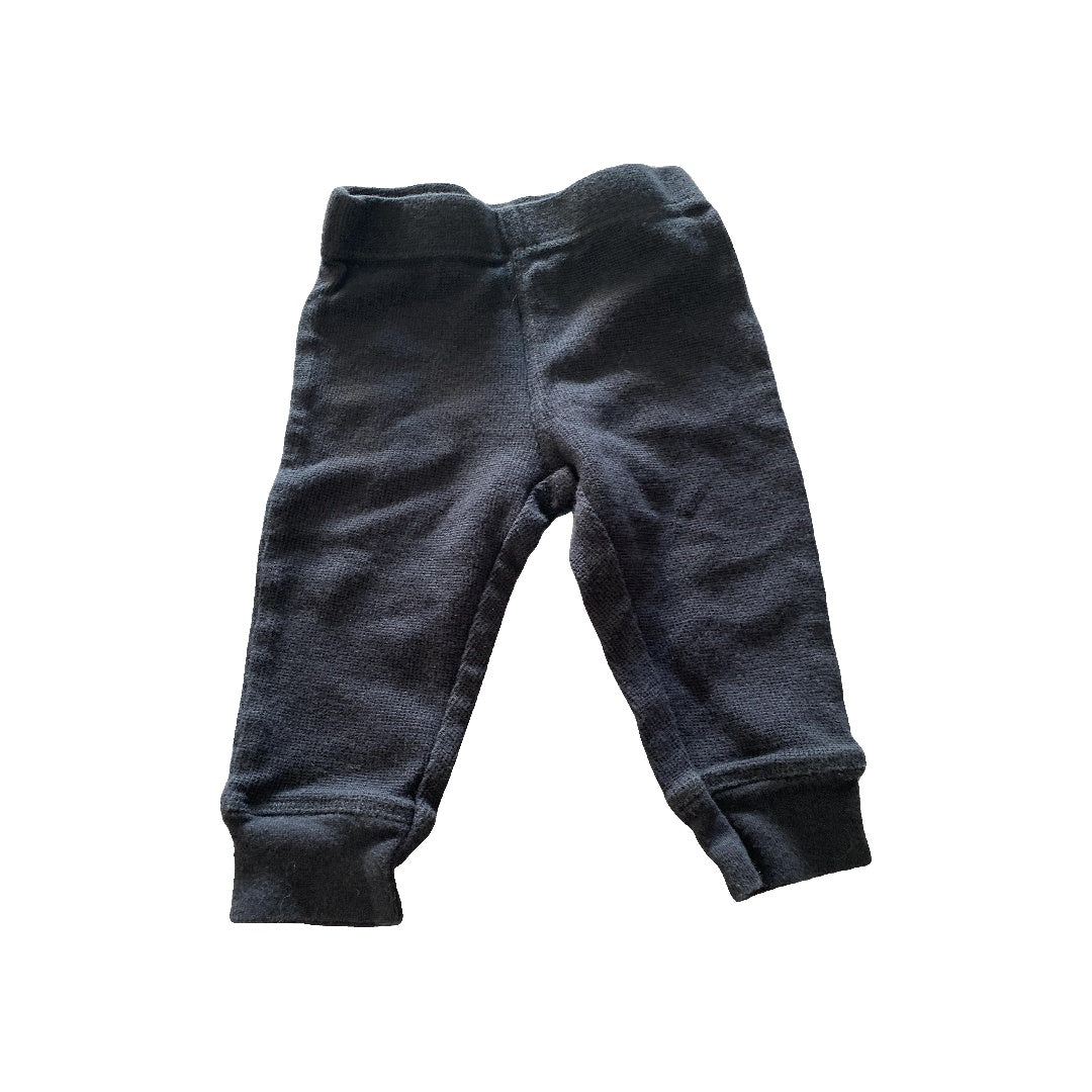 Leveret Unisex Navy Blue Pants Size: 3-6 months Navy Blue
