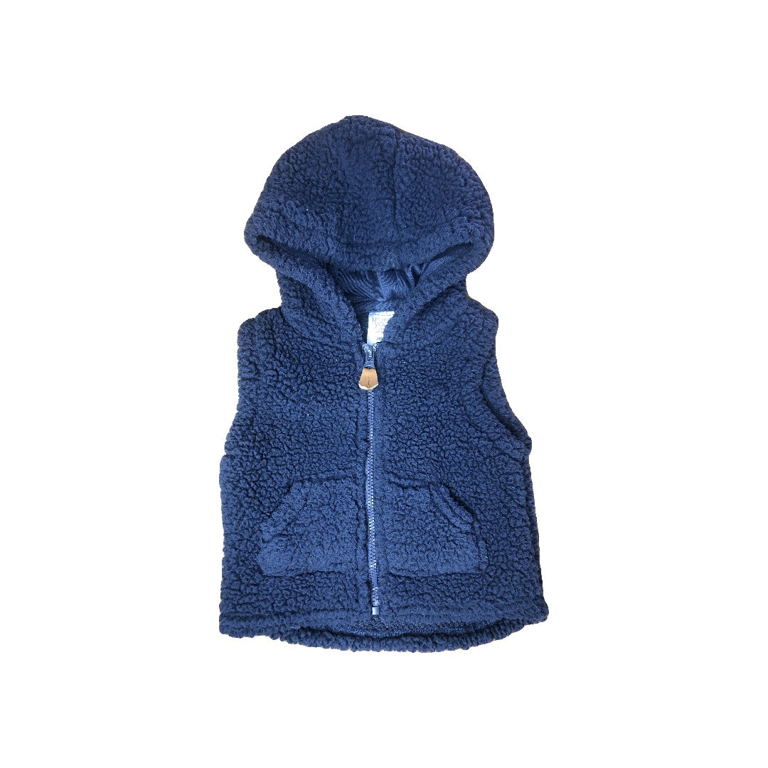Carters Unisex Navy Blue Vest Size: 3 months Navy Blue
