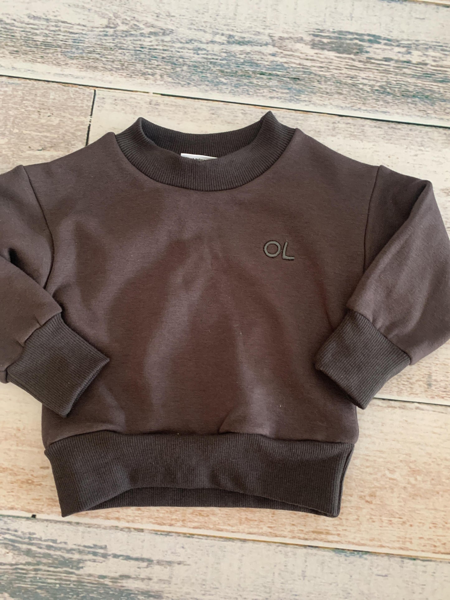 Orcas Lucille Boys Navy Blue Sweatshirt Size: 6-12 months Navy Blue