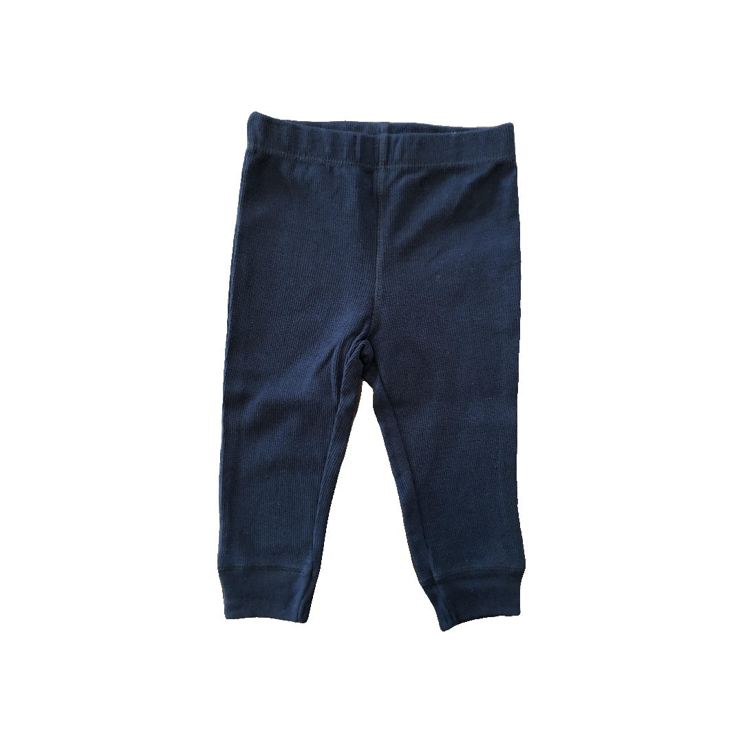 Leveret Girls Navy Blue Pants Size: 12 months Navy Blue