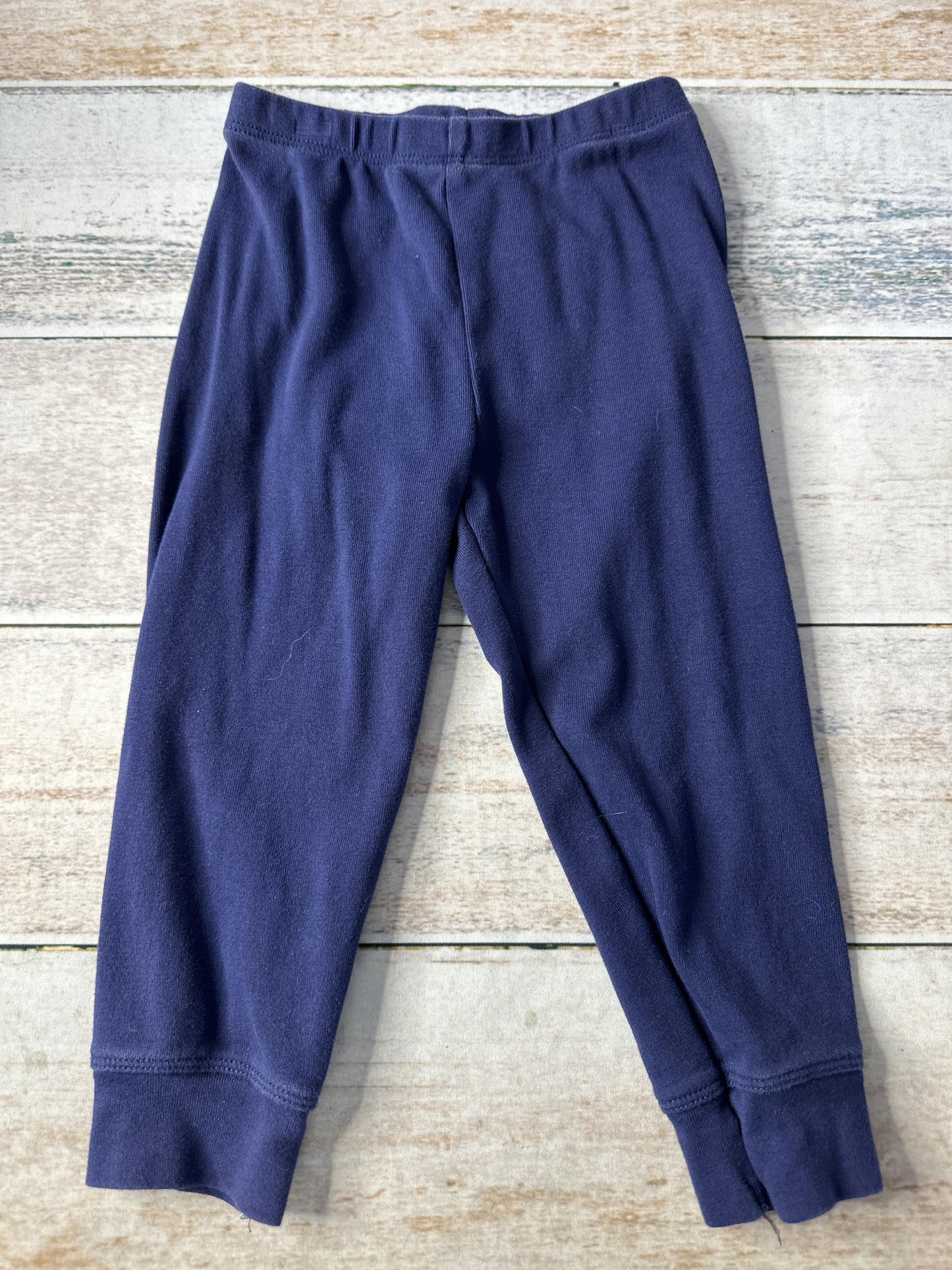 Primary Unisex Navy Blue Pants Size: 18-24 months Navy Blue
