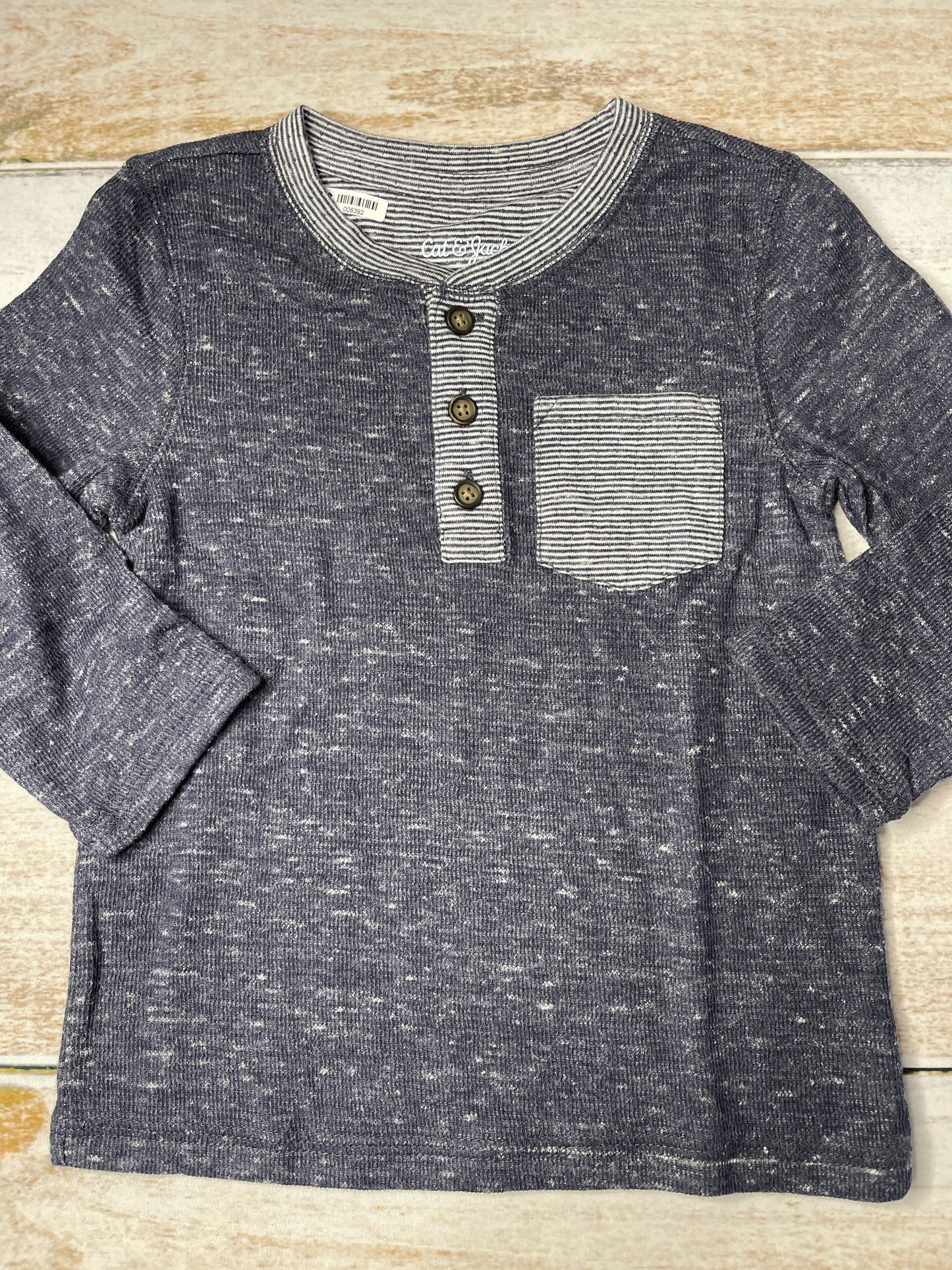 Cat & Jack Boys Navy Blue Long Sleeve T-Shirt Size: 2T Navy Blue