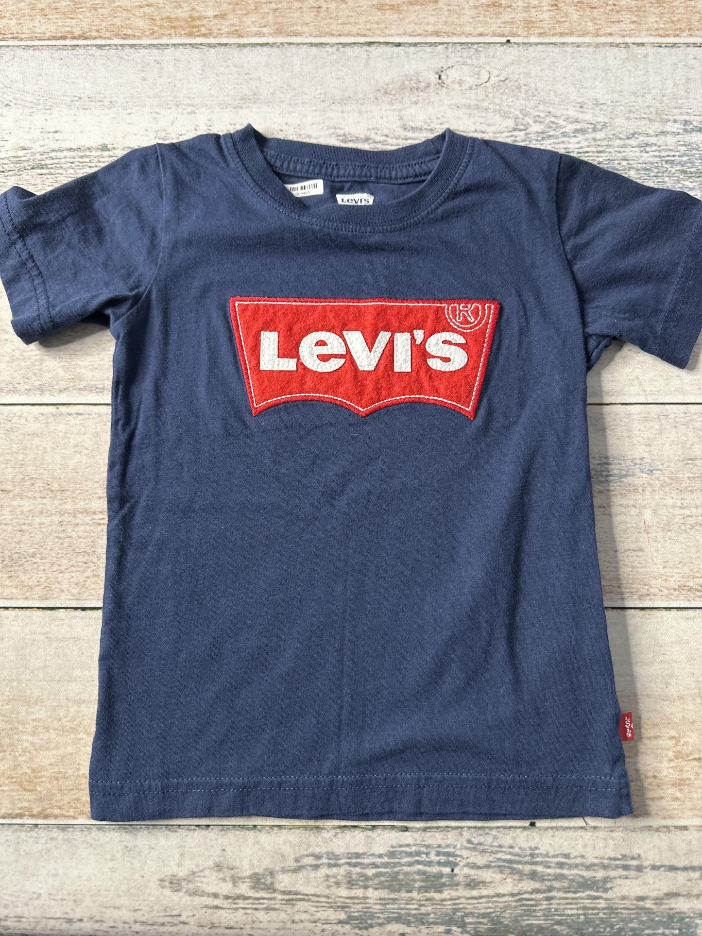 Levis Boys Navy Blue T-Shirt Size: 4T Navy Blue