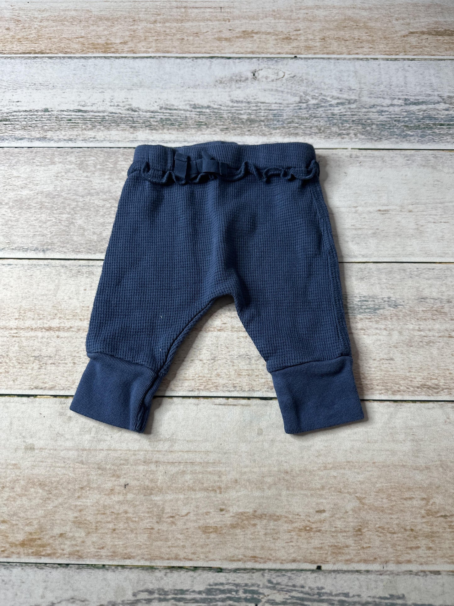 Oliver & Rain Girls Navy Blue Pants Size: 3 months Navy Blue