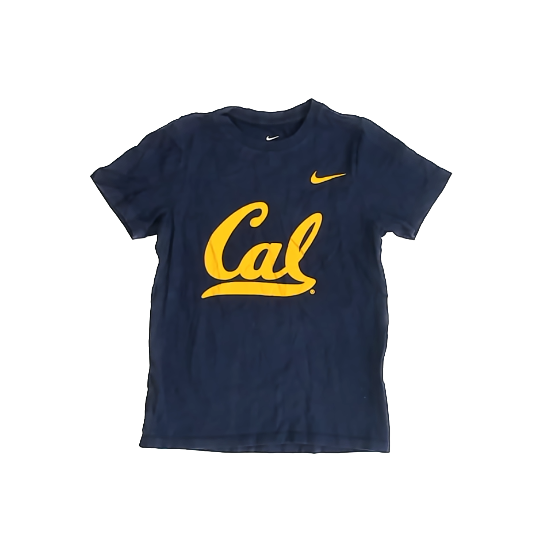 Nike Unisex Navy "Cal" T-Shirt Size: 6 Years Navy "Cal"