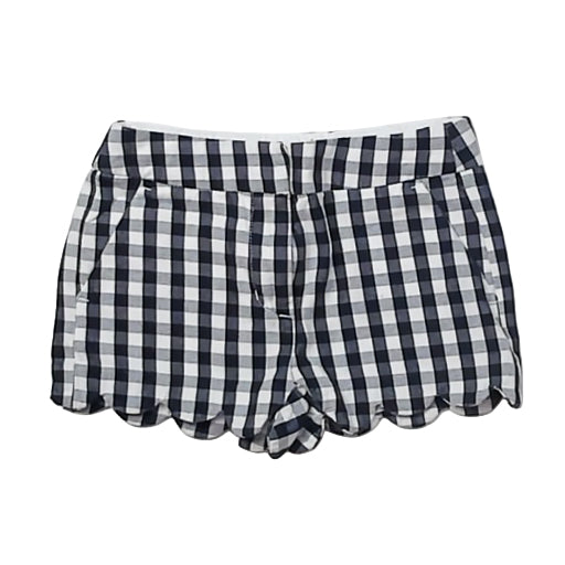 Crewcuts Girls Navy Check Shorts Size: 5T Navy Check