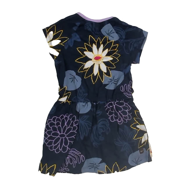 Tea Collection Girls Navy Floral Dress Size: 2T Navy Floral