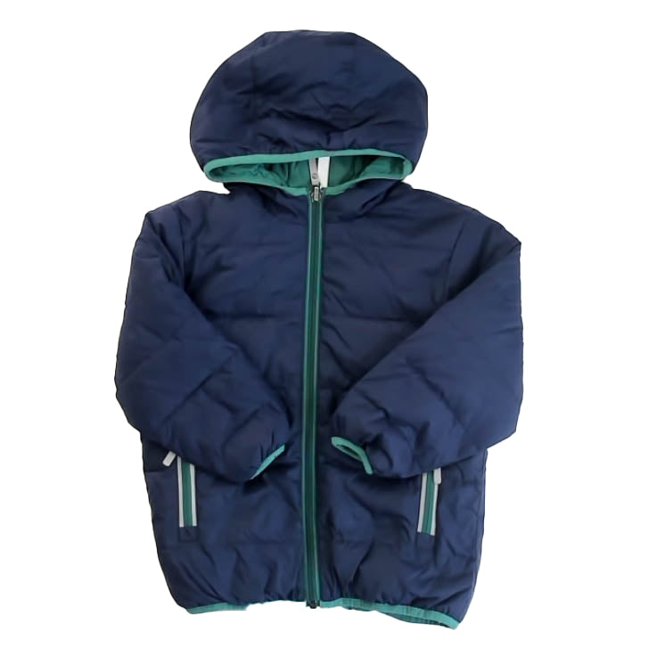 Hanna Andersson Boys Navy | Green Winter Coat Size: 4T Navy | Green