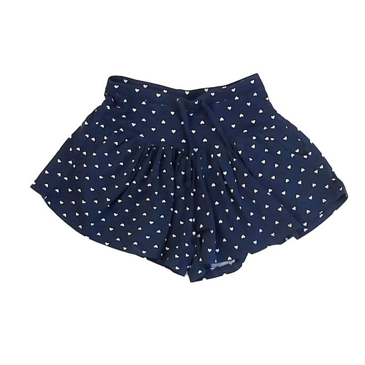 Blukids Girls Navy Hearts Shorts Size: 4-5T Navy Hearts