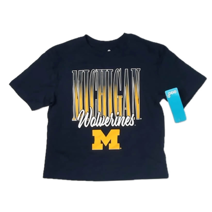 GEN2. Girls Navy Michigan T-Shirt Size: 14 Years Navy Michigan