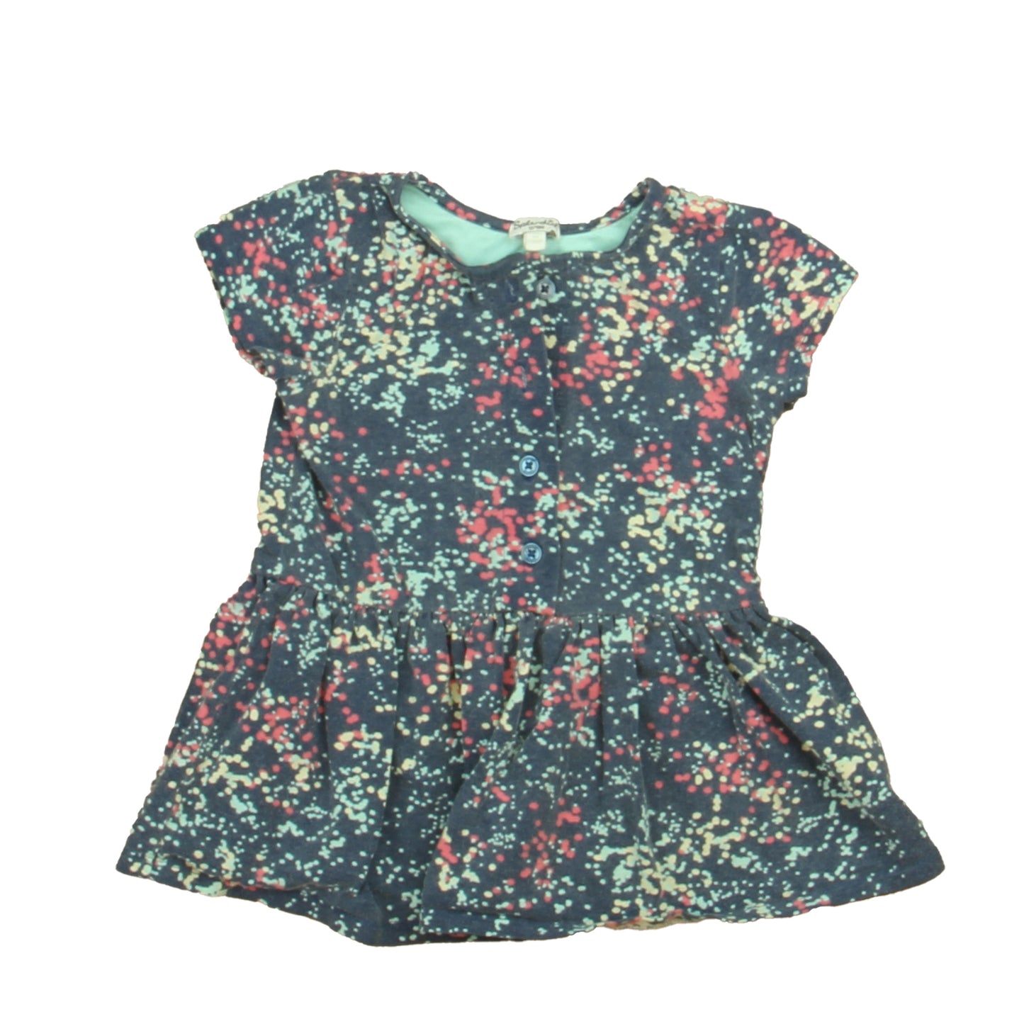Splendid Girls Navy | Pink | Ivory Dress Size: 12-18 Months Navy | Pink | Ivory