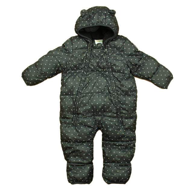 Gap Girls Navy Polka Dots Bunting Size: 12-18 Months Navy Polka Dots