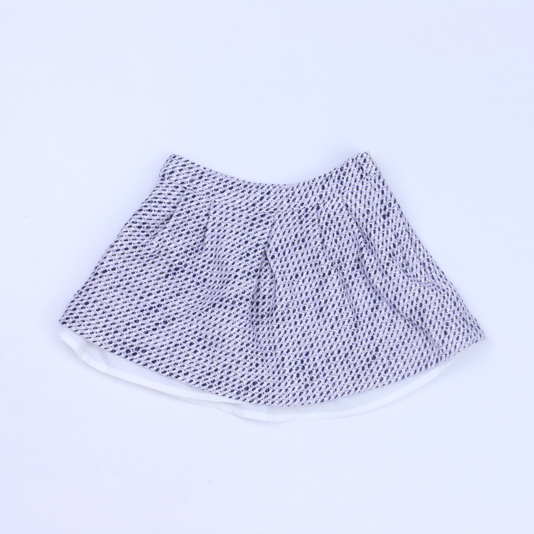 Janie & Jack Girls Navy | Purple Skirt Size: 18-24 Months Navy | Purple