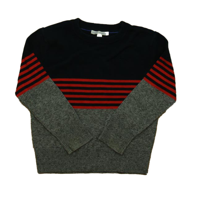 Rocket Of Awesome Boys Navy | Red | Gray Sweatshirt Size: 4T Navy | Red | Gray
