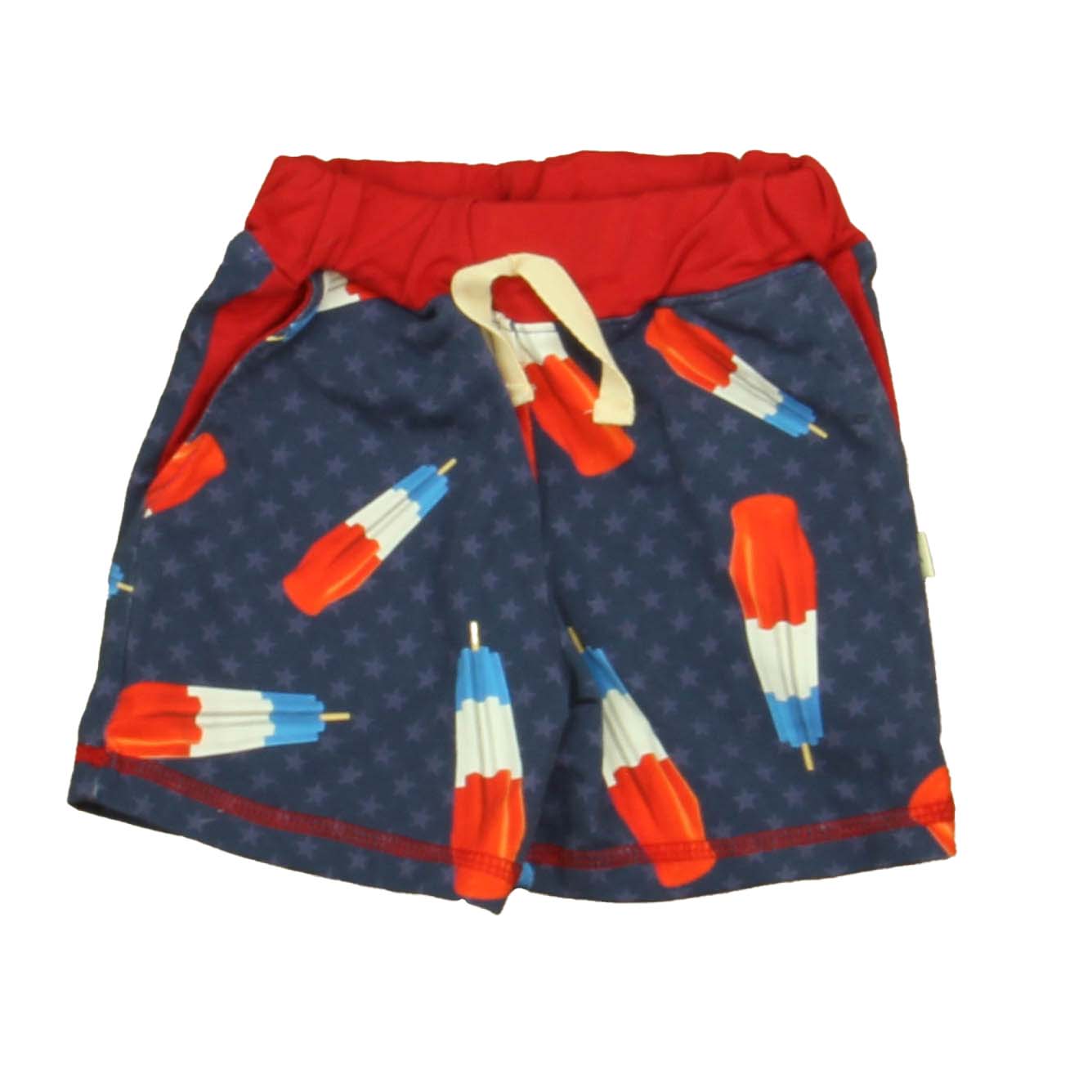 KP Boys Navy | Red Ice Pops Shorts Size: 18-24 Months Navy | Red Ice Pops
