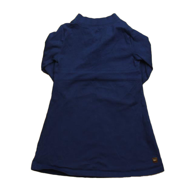 Tea Girls Navy | Rose Gold Dress Size: 2T Navy | Rose Gold