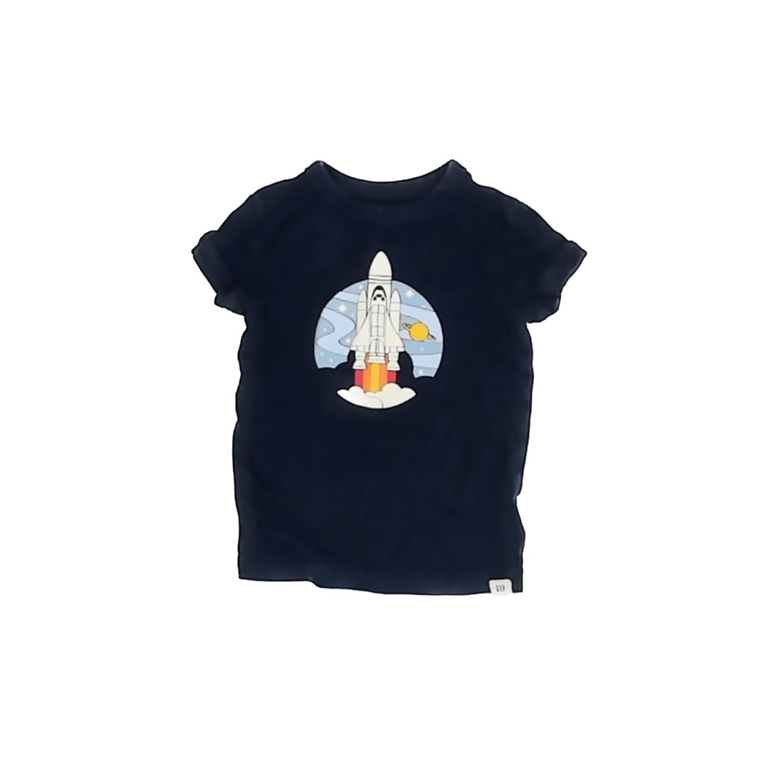 Gap Boys Navy | Space T-Shirt Size: 2T Navy | Space