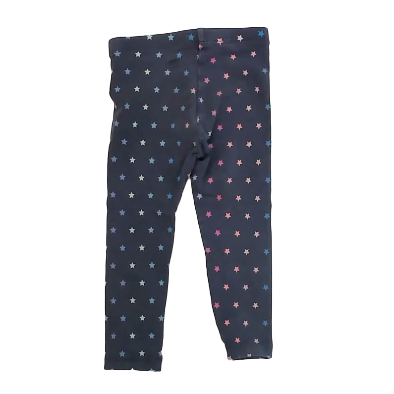 Tea Collection Girls Navy Stars Leggings Size: 18-24 Months Navy Stars