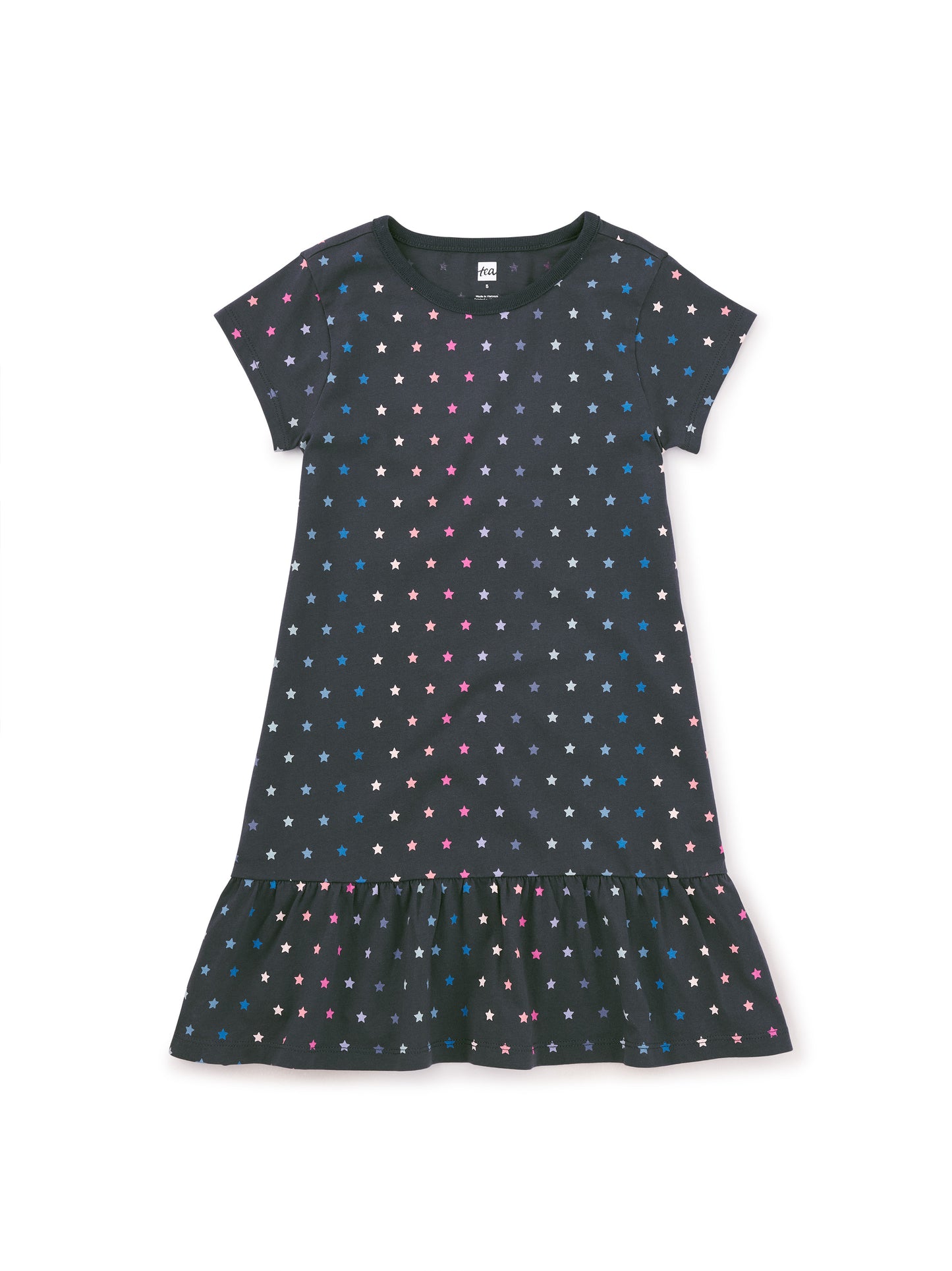 Tea Collection Girls Navy Stars Dress Size: 2T Navy Stars