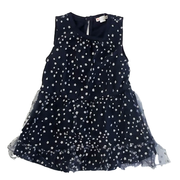 Crewcuts Girls Navy Stars Dress Size: 2T Navy Stars