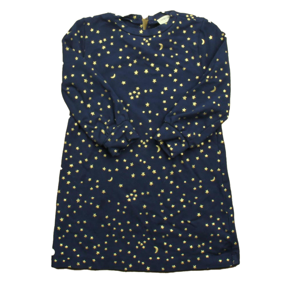 Crewcuts Girls Navy Stars Dress Size: 2-3T Navy Stars