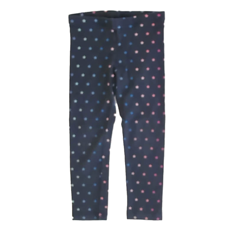 Tea Collection Girls Navy Stars Leggings Size: 4T Navy Stars