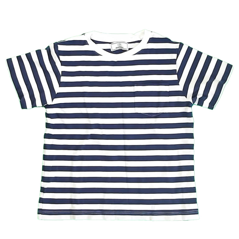Classic Prep Boys Navy Stripe T-Shirt Size: 6 Years Navy Stripe