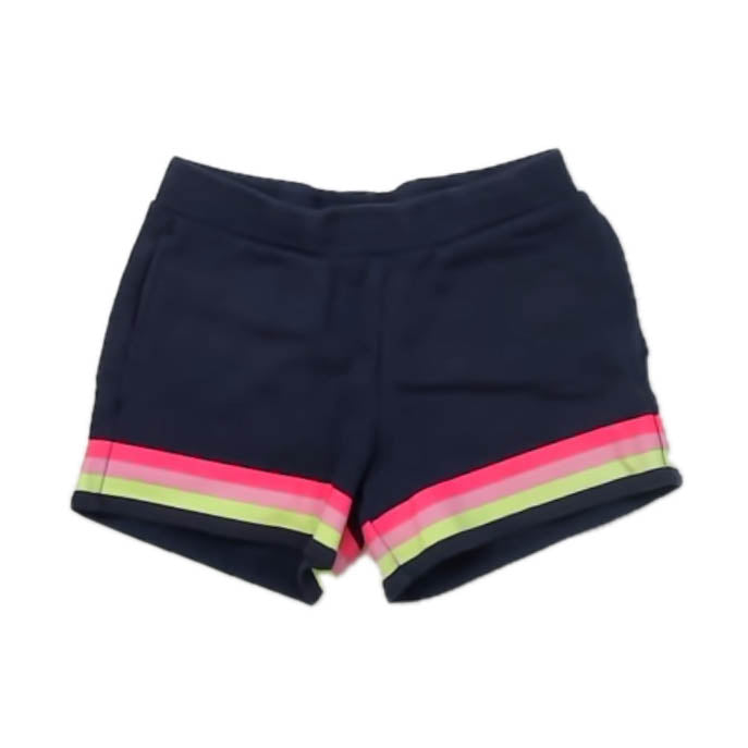 Rockets of Awesome Girls Navy Stripe Shorts Size: 8 Years Navy Stripe