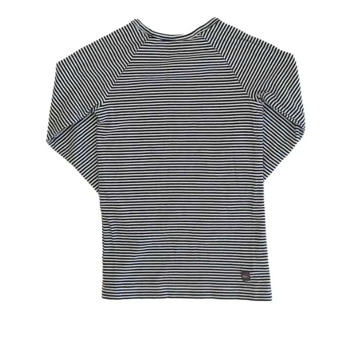 Tea Collection Girls Navy Stripe Long Sleeve T-Shirt Size: 5T Navy Stripe