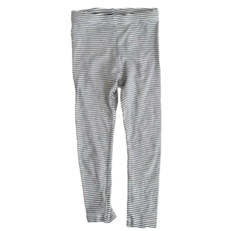 Tea Collection Girls Navy Stripe Leggings Size: 3T Navy Stripe